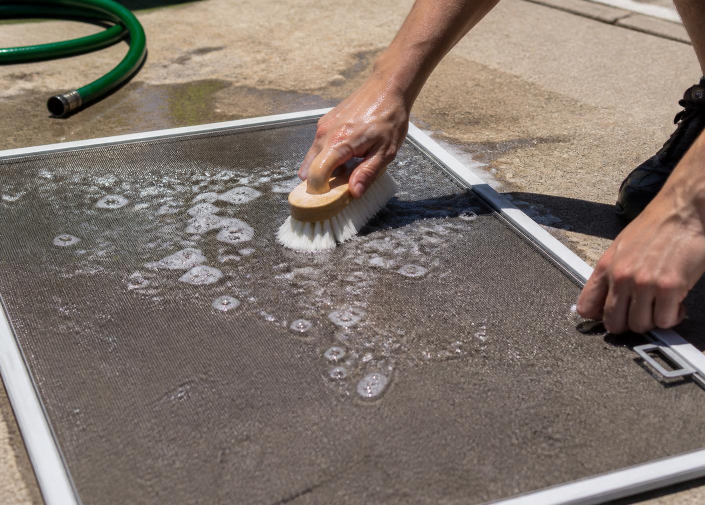 Window Screen Cleaning