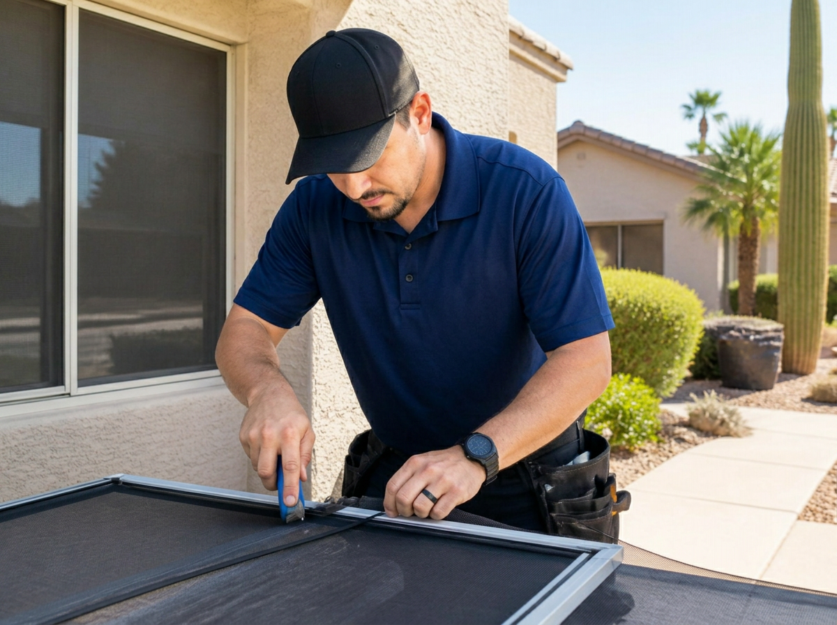 Window Screen Cleaning