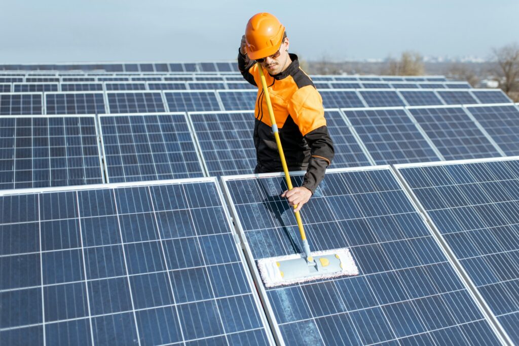 commercial solar panel cleaning Arizona